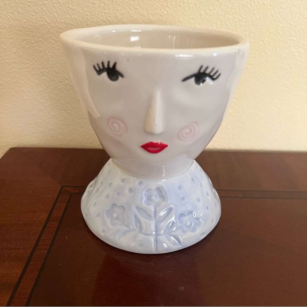 Lori Siebert Studio M Lady Head Vase